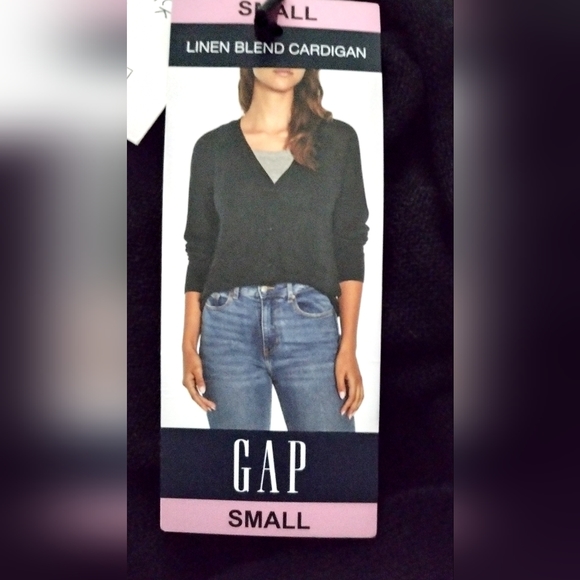 GAP Linen Blend Cardigan NWT Multiple Sizes - Picture 3 of 4